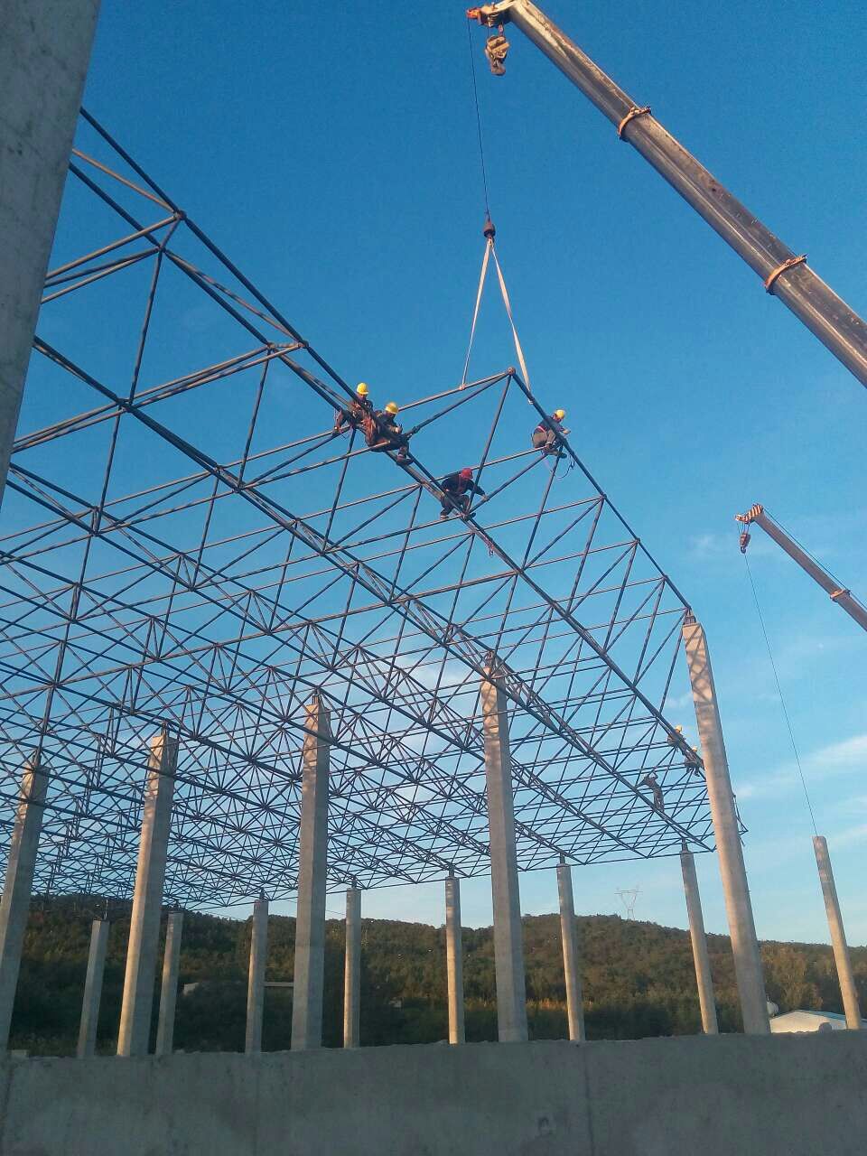 忻州汪清物流园网架